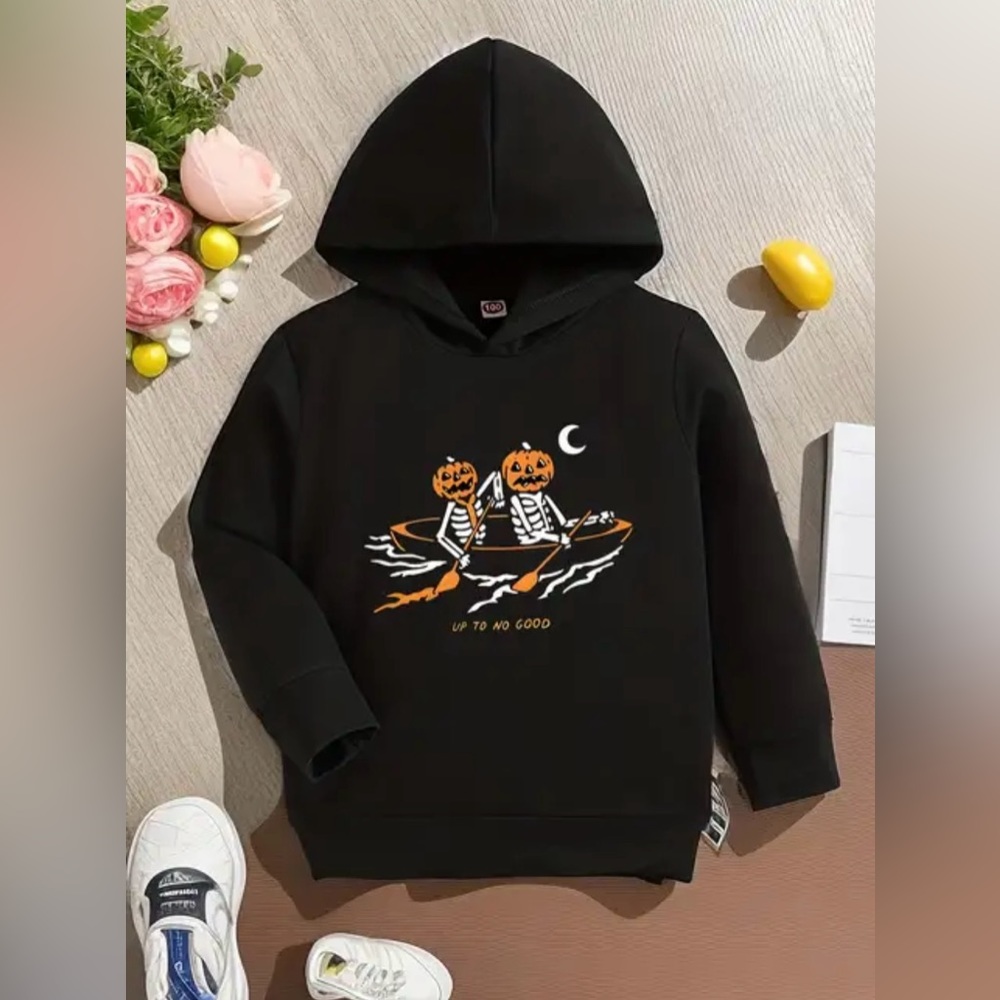 Halloween graphic hoodie